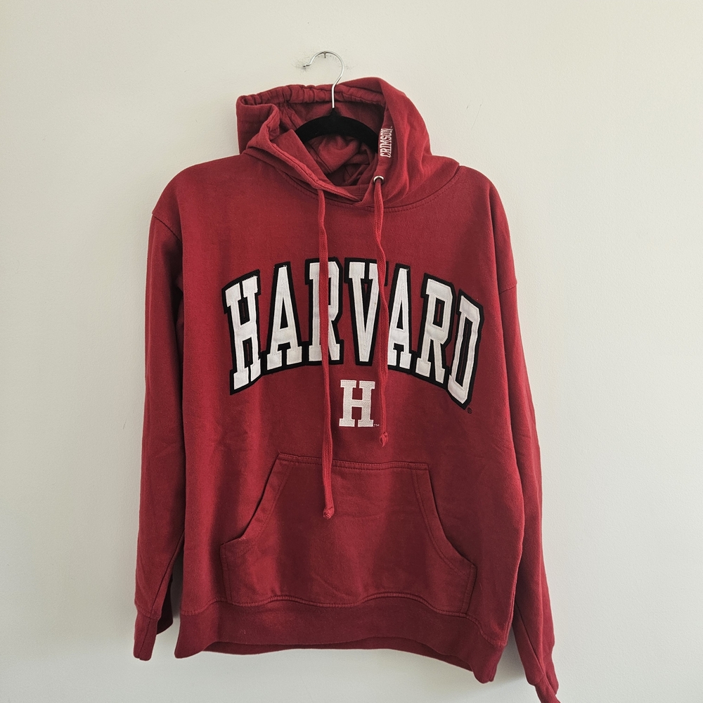 Crimson Harvard Men's Hoodie